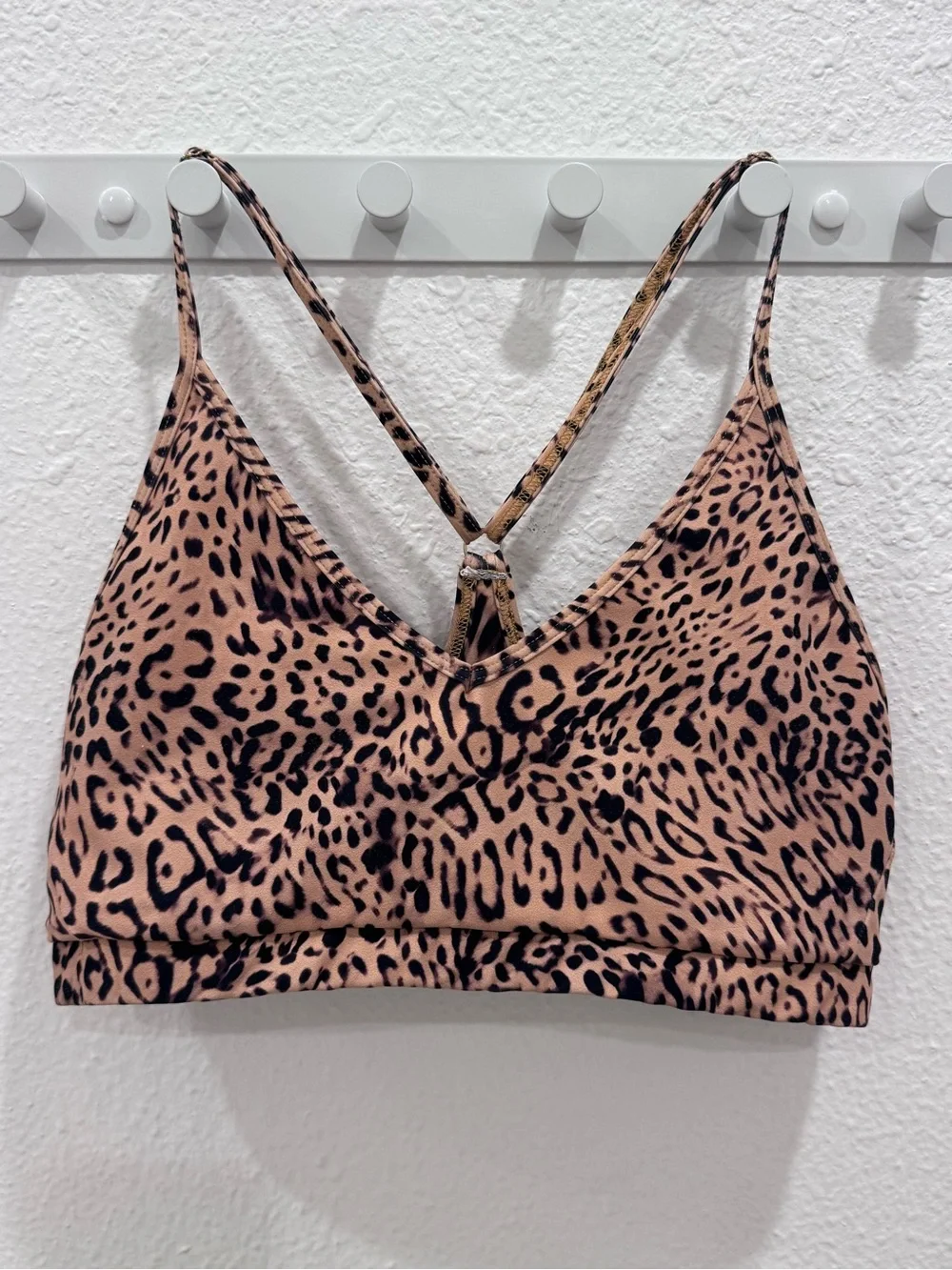 Skatie Leopard-Print Sports Bra